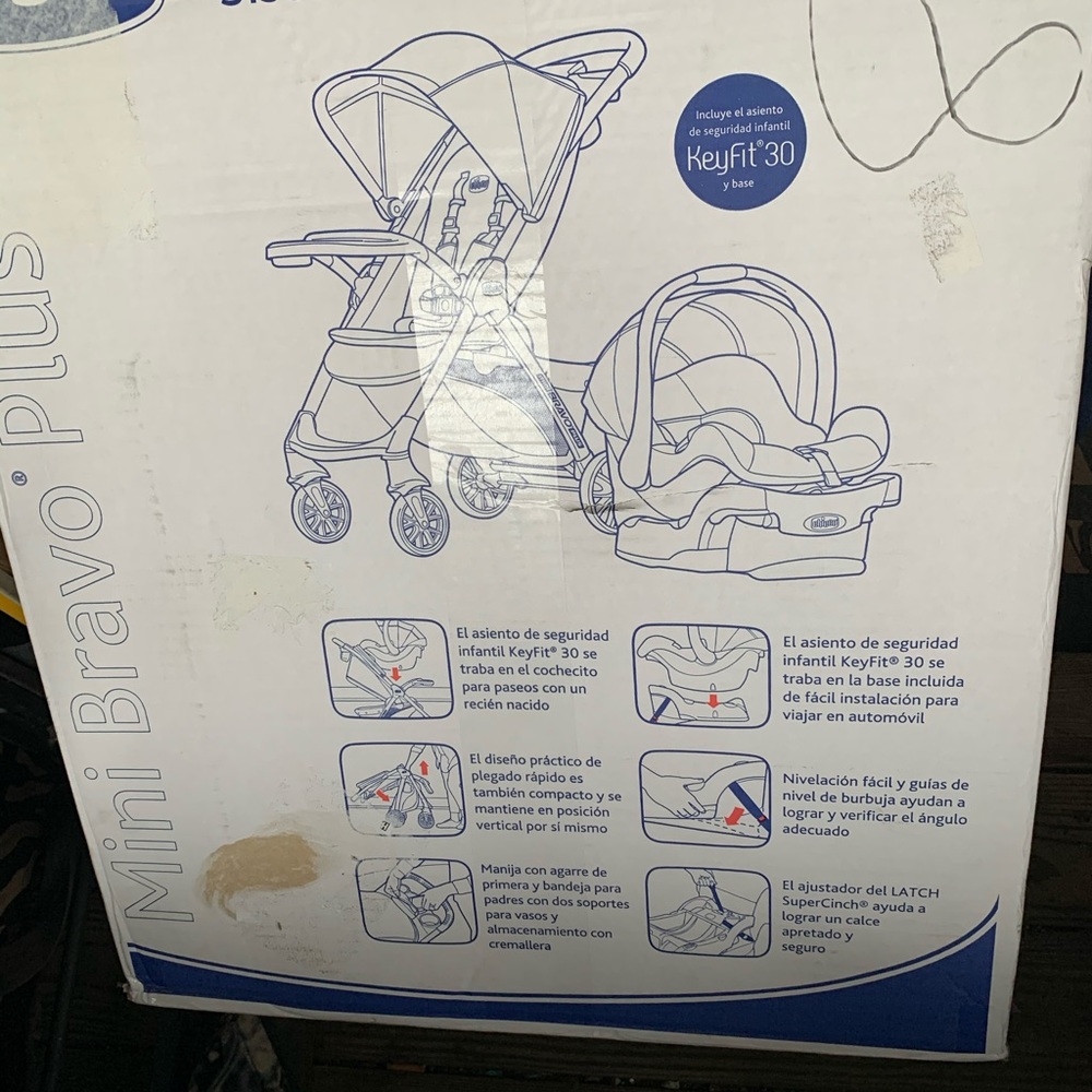 Chicco Mini Bravo plus travel system